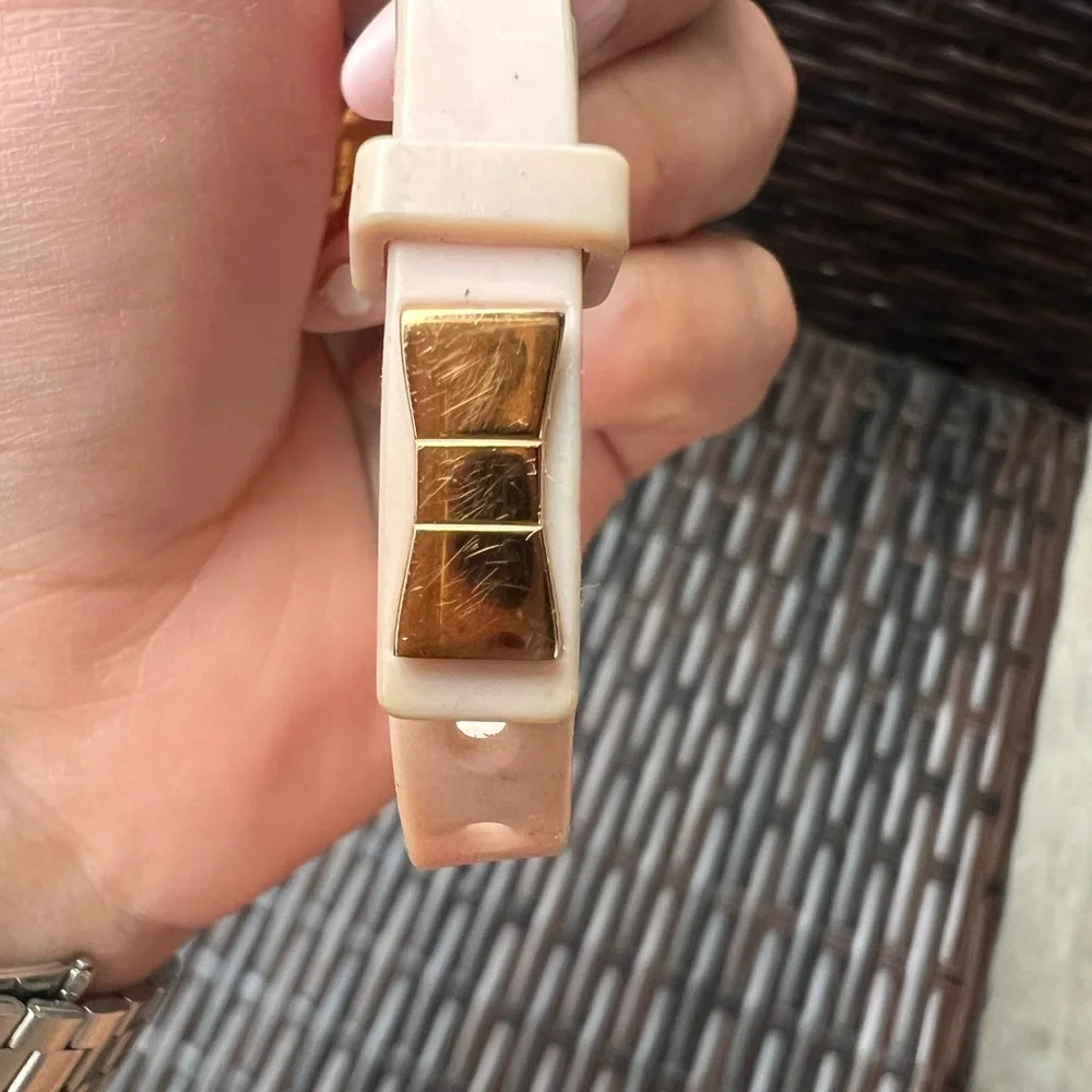 Kate Spade KSA31211 Women's Activity Fitness Tracker Bracelet Pink Cat Ears - Picture 2 of 4